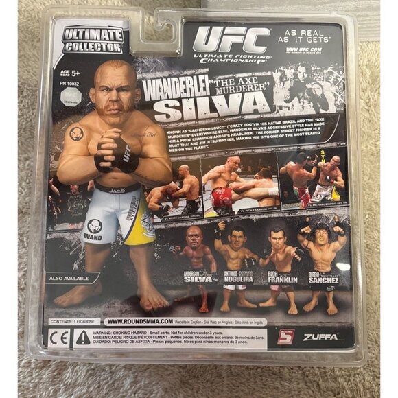 Wanderlei Silva The Axe Murderer UFC Ultimate Collector Figurine New in Box - Picture 5 of 8